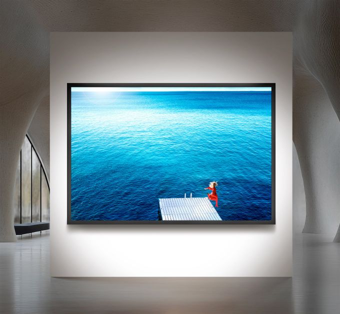 JUMPING INTO THE BLUE