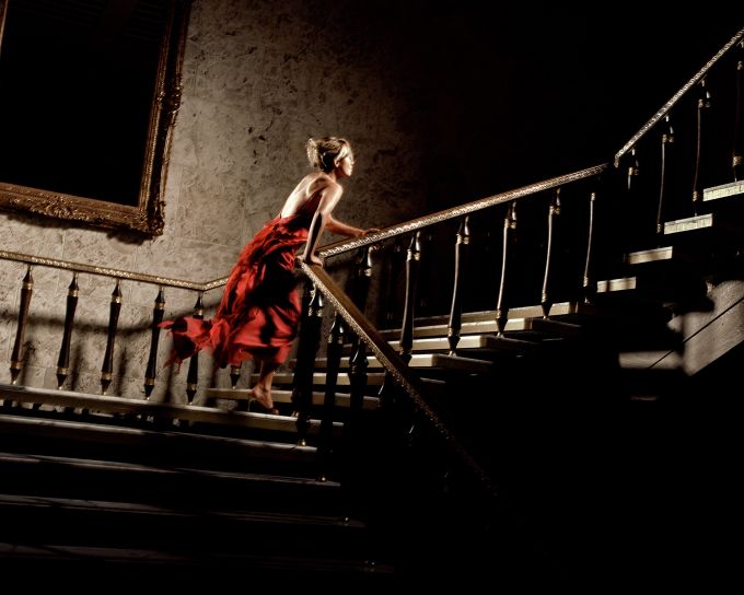 The Girl in the red Dress